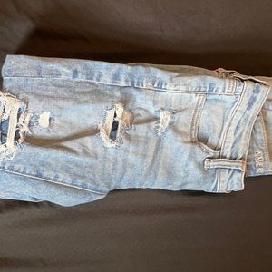 American eagle next level stretch ripped jeans